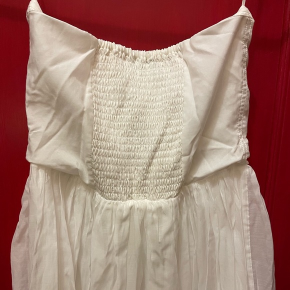 NWT Anthropologie x Mare Mare island flounce strapless maxi dress S - Picture 5 of 8